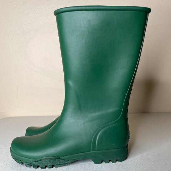 Sperry Top-Sider Nellie Green Waterproof Rubber Rain Boots Size 5 - Picture 6 of 16
